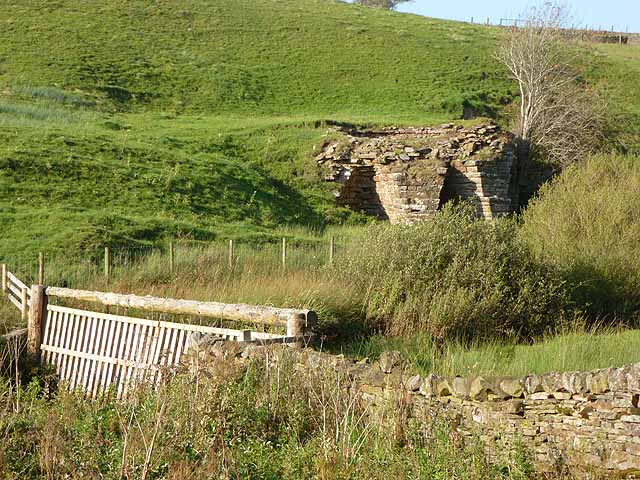 Haltwhistle Burn limekiln